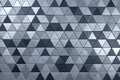 Geometric triangle abstract background pattern,Generative AI Royalty Free Stock Photo