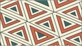 Geometric triangle pattern, abstract background design, modern vector design Generative AI Royalty Free Stock Photo