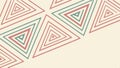 Geometric triangle pattern, abstract background and modern art vector design Generative AI Royalty Free Stock Photo