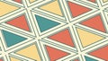 Geometric Triangle Pattern: Abstract Modern Design, vector design Generative AI Royalty Free Stock Photo