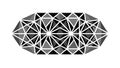 Geometric Triangle Pattern Abstract, vector design Generative AI Royalty Free Stock Photo