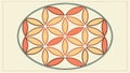 Geometric triangle pattern corner decorative vector abstract design element vector design Generative AI Royalty Free Stock Photo