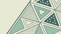 Geometric triangle pattern, modern and abstract background texture vector design Generative AI Royalty Free Stock Photo