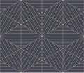 Geometric Triangular Grid Outline Seamless Pattern Vector Abstract Background Royalty Free Stock Photo