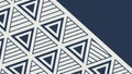 Geometric Triangular Pattern, Abstract Modern Background, Dynamic Design, vector design Generative AI Royalty Free Stock Photo