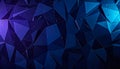 Geometric Triangular Shapes Background - Abstract Design Royalty Free Stock Photo