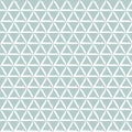 Geometric vector pattern with blue and white triangles Royalty Free Stock Photo