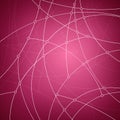 Geometric vector pattern,curves and nodes Royalty Free Stock Photo