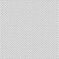 Geometric vector pattern repeat dotted, circle, gray polka dot on white background with realistic paper flip on bottom corner.