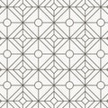 Geometric vector pattern, repeating linear diamond shape with oval shape at center. graphic clean for wallpaper