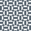 Geometric vector pattern, repeating rectangle and square diamond on hexagon shape. Vector clean design for background, Royalty Free Stock Photo