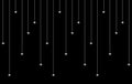 Geometric of verticals lines with rhombus. Set 5