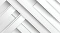 Geometric White Surface With Diagonal Lines and Layered Patterns for Design or Background Use Royalty Free Stock Photo