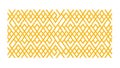 Geometric Yellow-Orange Diagonal Grid Pattern, vector design Generative AI Royalty Free Stock Photo