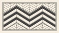 Geometric zigzag pattern, modern design with sharp angles and lines vector design Generative AI Royalty Free Stock Photo