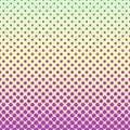 Geometrical abstract gradient halftone dot pattern background Royalty Free Stock Photo