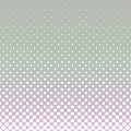 Geometrical abstract gradient halftone dot pattern background Royalty Free Stock Photo