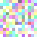 Geometrical abstract square mosaic background - vector from squares in colorful tones Royalty Free Stock Photo