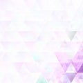 Geometrical abstract triangle pattern background - vector design Royalty Free Stock Photo