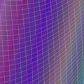 Geometrical grid background - vector design from curved angular line grid