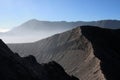 Geometrical lines of the volcano