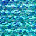 Geometrical low poly triangle pattern background template Royalty Free Stock Photo