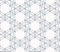 Geometrical polygonal seamless pattern