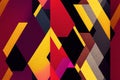 Geometrical Repeating pattern seamless all over print surface tile for abstract clean wallpapers Generative AI