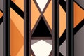 Geometrical Repeating pattern seamless all over print surface tile for abstract clean wallpapers Generative AI