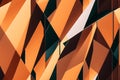 Geometrical Repeating pattern seamless all over print surface tile for abstract clean wallpapers Generative AI