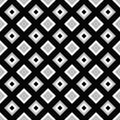 Geometrical repeating pattern - vector square background design Royalty Free Stock Photo