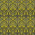 Geometrical seamless knitted pattern Royalty Free Stock Photo