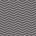 Geometrical Seamless Pattern waves on black background Royalty Free Stock Photo