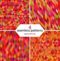 Geometrical seamless patterns