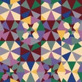 GEOMETRICS KALEIDOSCOPIC FAIR ISLE SEAMLESS REPEAT PRINT PATTERN