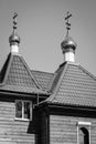 Geometry of the domes of the ancient Orthodox church in Nakhodka
