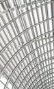 Geometry glass roof Royalty Free Stock Photo