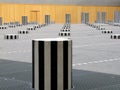 Geometry - Les colonnes de Buren, Palais Royal, Paris Royalty Free Stock Photo