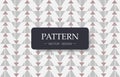 Geomtric triangle shape.Vector abstract pattern design Royalty Free Stock Photo