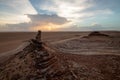 Geopark of Al Huqf Al Wusta, Oman Royalty Free Stock Photo