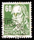 Georg Hegel (1770-1831), Personalities serie, circa 1953