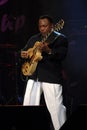 George Benson during the concert