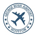 George Bush Airport Houston logo.