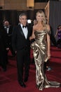 George Clooney & Stacy Keibler Royalty Free Stock Photo