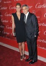 George Clooney & Stacy Keibler Royalty Free Stock Photo