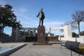 GEORGE DEALEY and DEALEY PLAZA Royalty Free Stock Photo