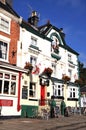 George and Dragon pub, Ashbourne. Royalty Free Stock Photo