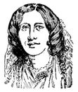 George Eliot vintage illustration