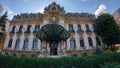 George Enescu national museum in Bucharest, Romania - unique architectural design