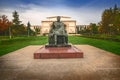 George Enescu statue from Bucharest National Opera